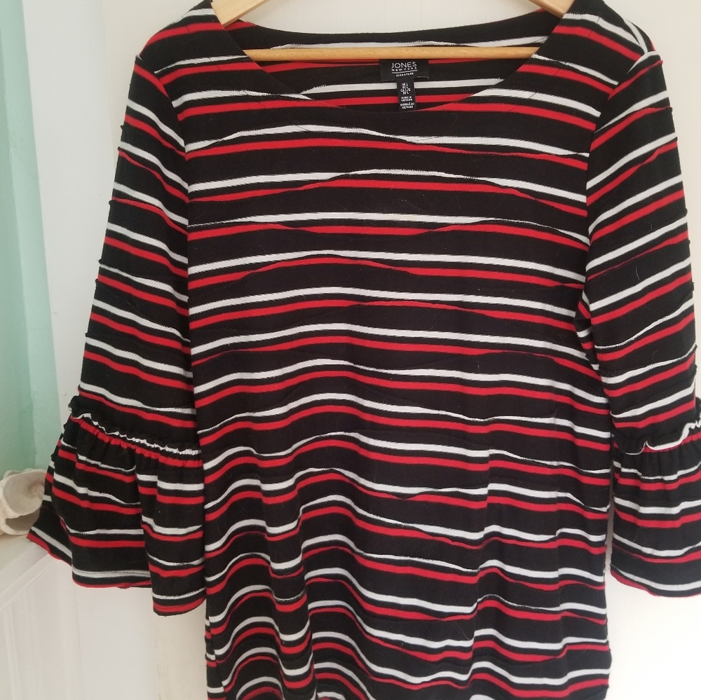 Jones New York Signature Women's Striped Top